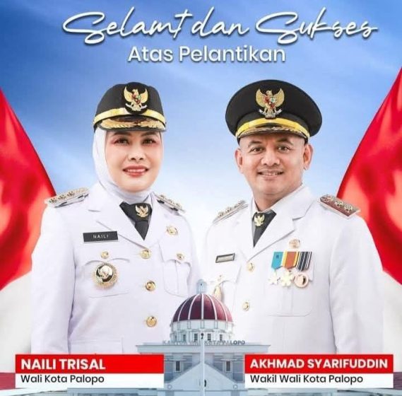 Bupati dan Wakil Bupati Palopo Periode 2025-2030